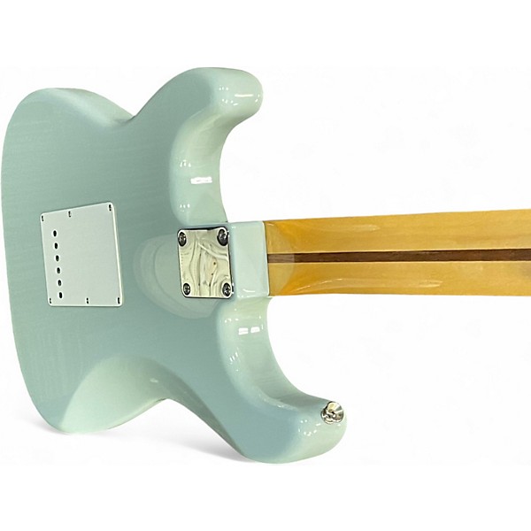 Used Fender VINTERA STRATOCASTER  Blue Solid Body Electric Guitar