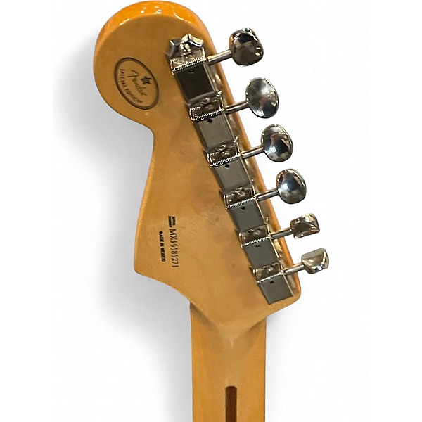 Used Fender VINTERA STRATOCASTER  Blue Solid Body Electric Guitar