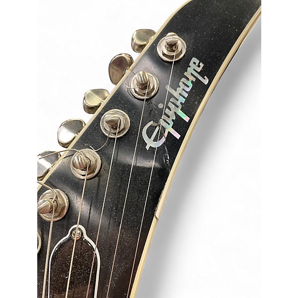 Used Epiphone PROPHECY EXTURA BLACK Solid Body Electric Guitar
