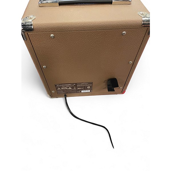 Used Fender Acoustasonic 15 Acoustic Guitar Combo Amp