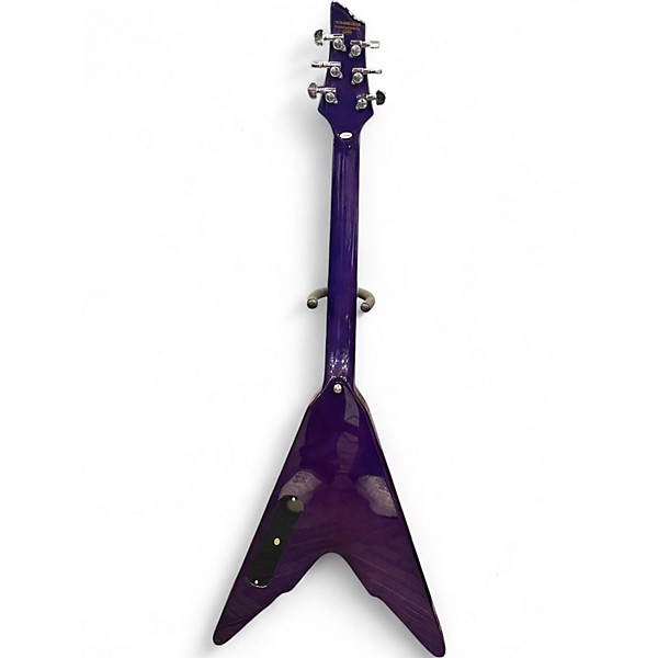 Used Firefly FLYING V ELECTRIC GUITAR BLUEBERRY Solid Body Electric Guitar