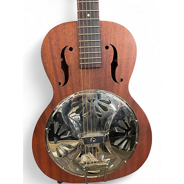 Used Gretsch Guitars G9200 Boxcar Round Neck Natural Resonator Guitar