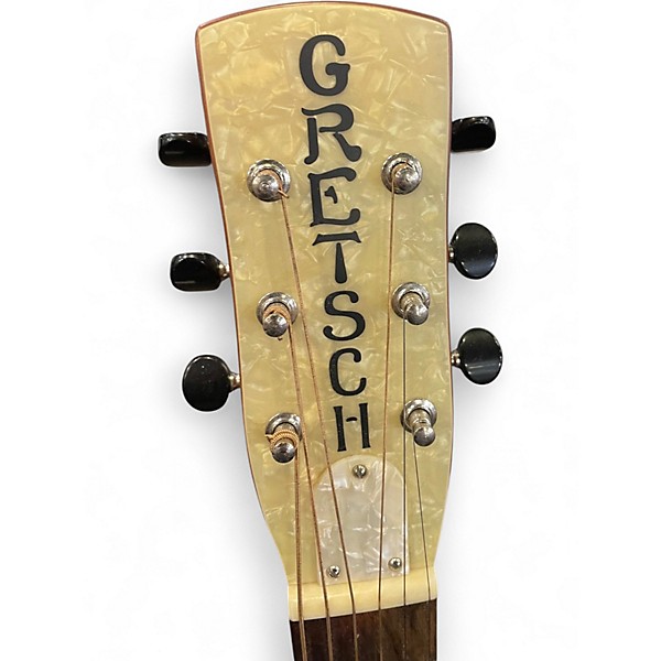 Used Gretsch Guitars G9200 Boxcar Round Neck Natural Resonator Guitar