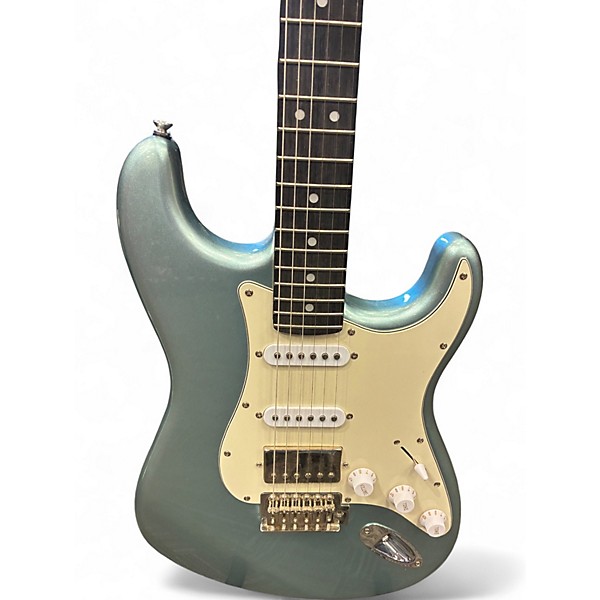 Used Donner Seeker DC sparkle Solid Body Electric Guitar