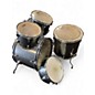 Used Ludwig 5 Piece Backbeat Metallic Silver Drum Kit thumbnail