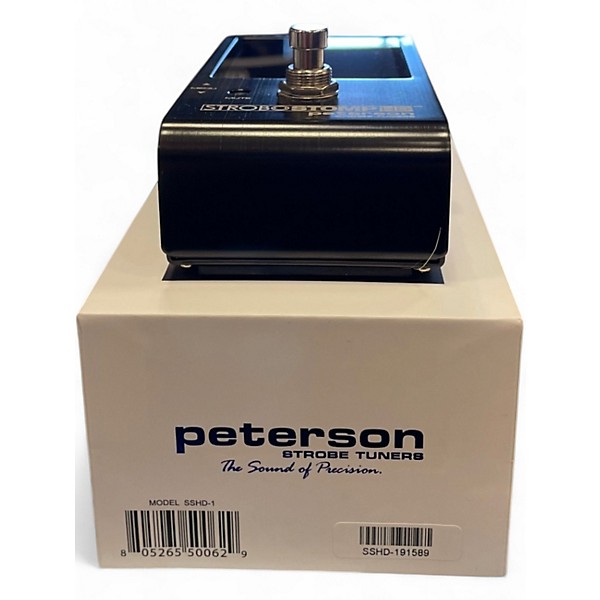 Used Peterson StroboStomp Tuner Pedal