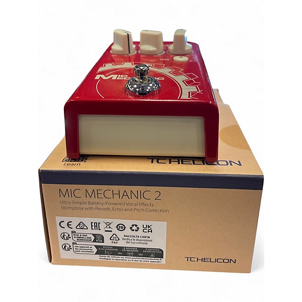 Used TC Helicon Mic Mechanic 2 Effect Pedal