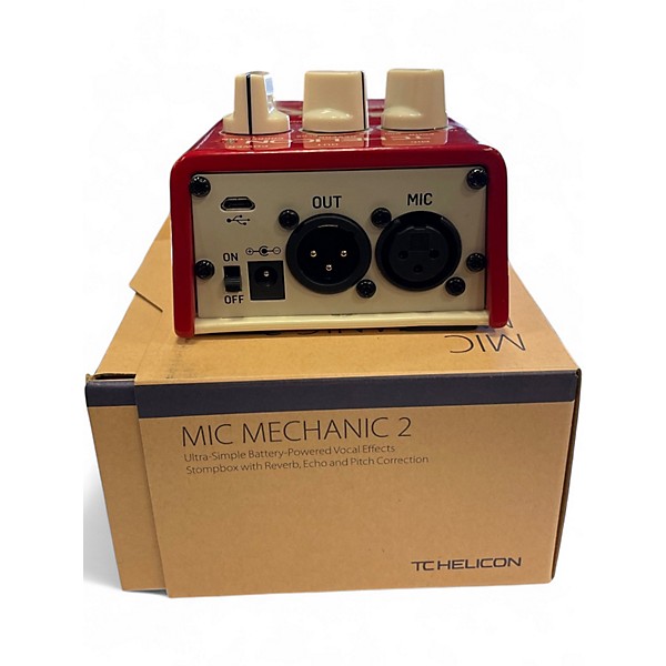 Used TC Helicon Mic Mechanic 2 Effect Pedal