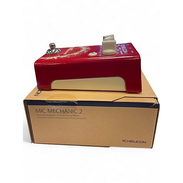 Used TC Helicon Mic Mechanic 2 Effect Pedal