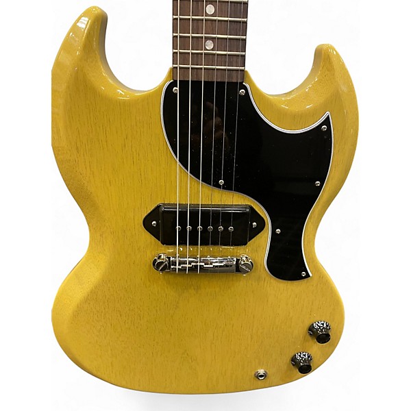 Used Gibson SG Junior TV Yellow Solid Body Electric Guitar
