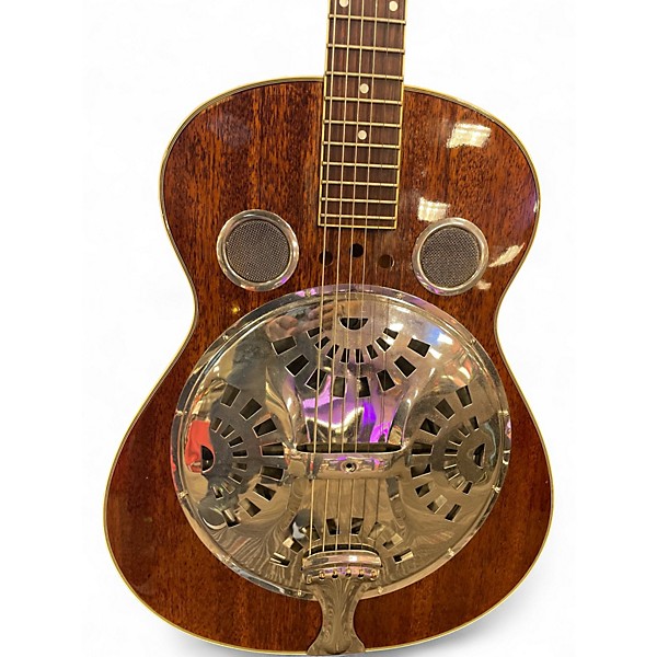 Used Regal RD40 Vintage Natural Resonator Guitar