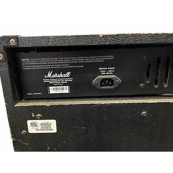 Used Marshall MG250DFX 100W 2x12 Guitar Combo Amp