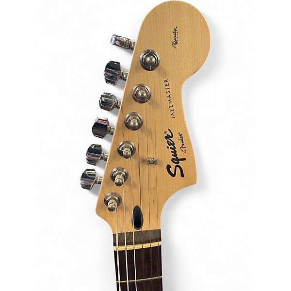Used Squier AFFINITY JAZZMASTER Alpine White Solid Body Electric Guitar