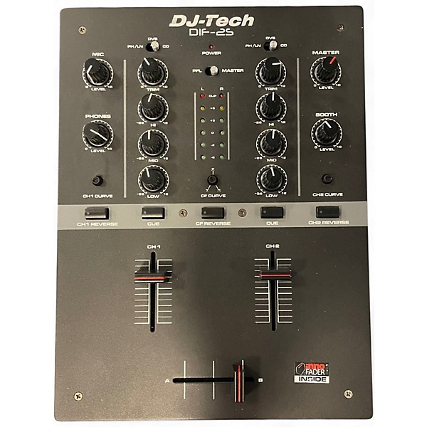 Used DJ TECH DIF 25 DJ Mixer