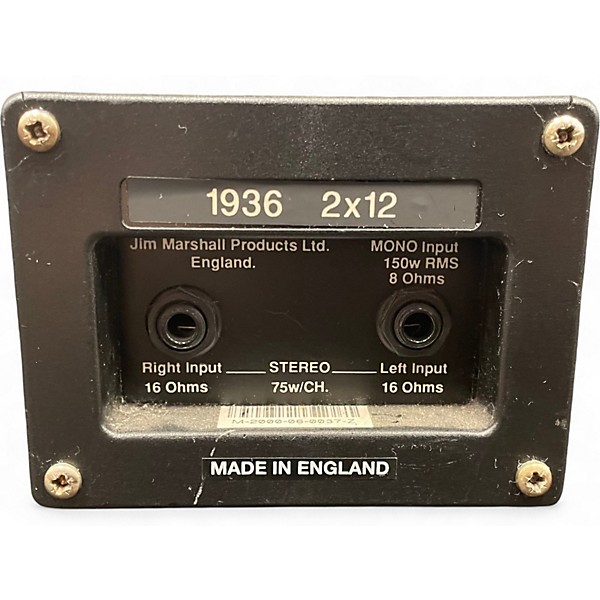 Used Marshall JCM900 212 1936 Guitar Cabinet