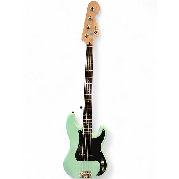 Used Squier Classic Vibe 1970S Precision Bass Surf Green Electric Bass Guitar