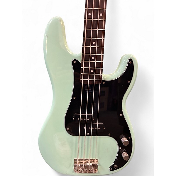 Used Squier Classic Vibe 1970S Precision Bass Surf Green Electric Bass Guitar