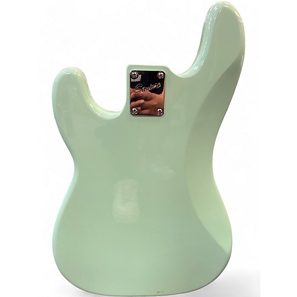 Used Squier Classic Vibe 1970S Precision Bass Surf Green Electric Bass Guitar