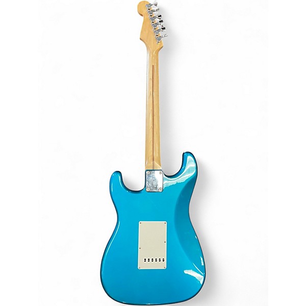 Vintage 1986 Fender Standard Stratocaster Blue Solid Body Electric Guitar