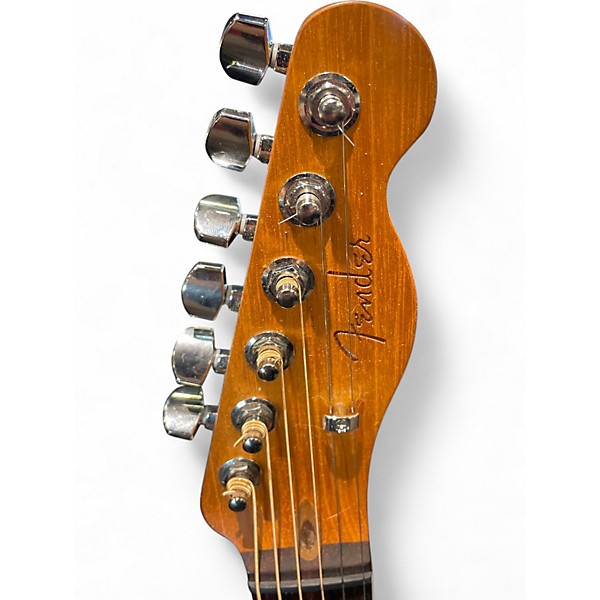 Used Fender Acoustasonic Player Telecaster Blond natural Acoustic Electric Guitar