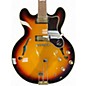 Used Epiphone Sheraton Vintage Sunburst Hollow Body Electric Guitar