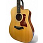 Used Taylor 114CE Natural Acoustic Electric Guitar