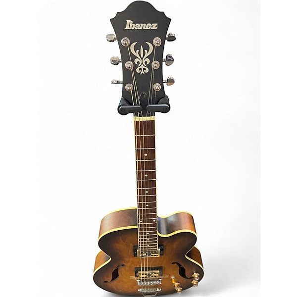 Used Ibanez AF55TF Tobacco Hollow Body Electric Guitar