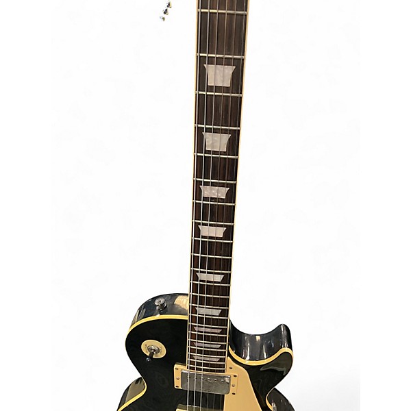 Vintage 1980s Carlo Robelli Les Paul Style  Black Solid Body Electric Guitar