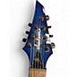 Used Jackson Chris Broderick Soloist 7 String Blue Burl Solid Body Electric Guitar