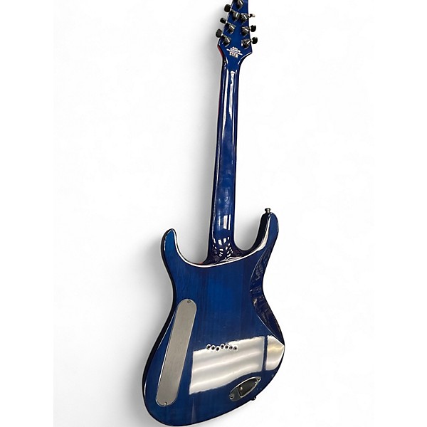 Used Jackson Chris Broderick Soloist 7 String Blue Burl Solid Body Electric Guitar