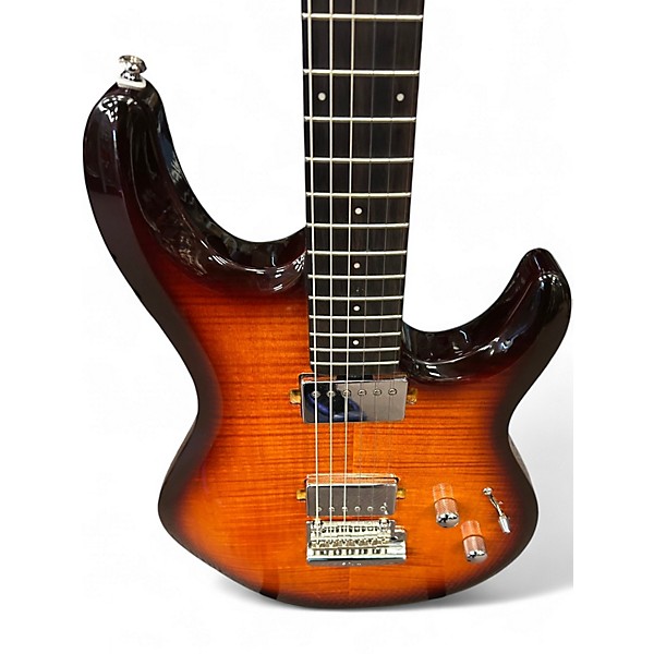 Used Sterling by Music Man LK100 HZB HAZEL BURST Solid Body Electric Guitar