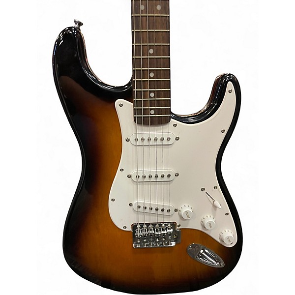 Used Squier Affinity Stratocaster 2 Color Sunburst Solid Body Electric Guitar