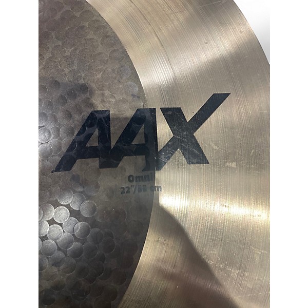 Used SABIAN 22in AAX Omni Ride Cymbal