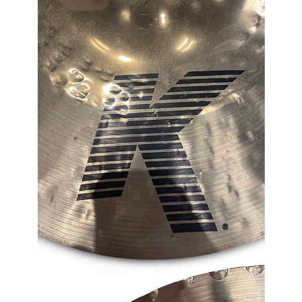 Used Zildjian 13in K Custom Hybrid Hi Hat Pair Cymbal