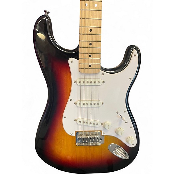 Used Squier Affinity Stratocaster 2 Color Sunburst Solid Body Electric Guitar