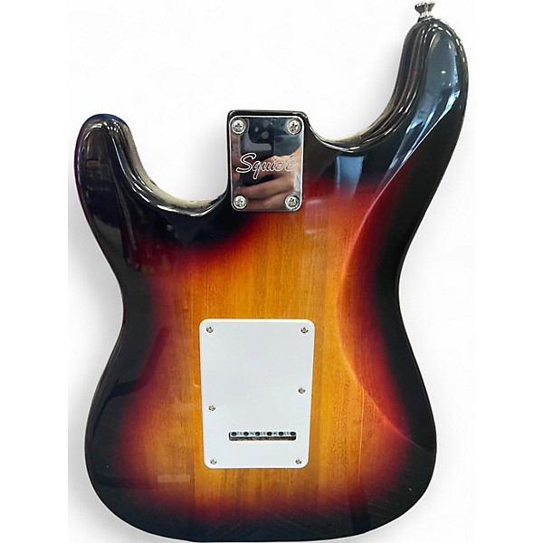 Used Squier Affinity Stratocaster 2 Color Sunburst Solid Body Electric Guitar