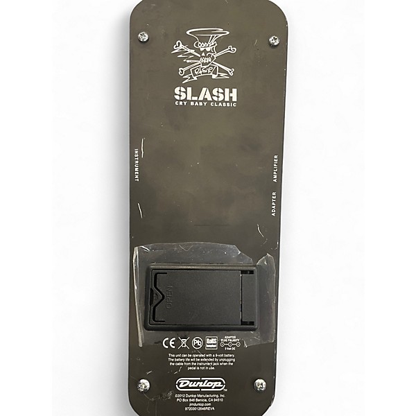 Used Dunlop SW95 Cry Baby Slash Wah Effect Pedal