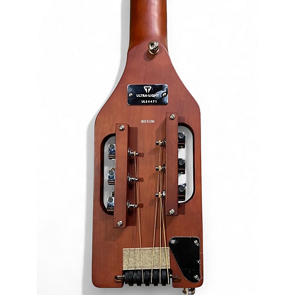 Used Traveler Guitar Ultra Light Natural Acoustic Guitar