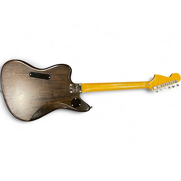 Used Fender Modern Player Jaguar Brown Solid Body Electric Guitar