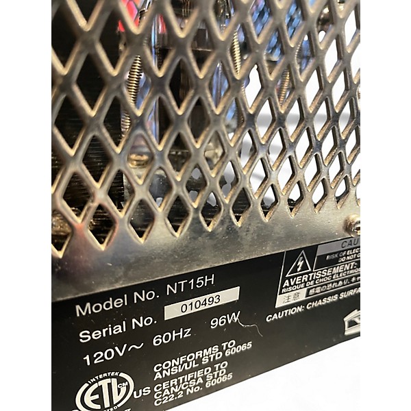 Used VOX NT15H Night Train 15W Tube Guitar Amp Head