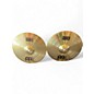 Used MEINL 14in HCS Hi Hat Pair Cymbal thumbnail