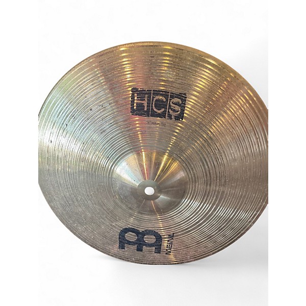 Used MEINL 14in HCS Hi Hat Pair Cymbal