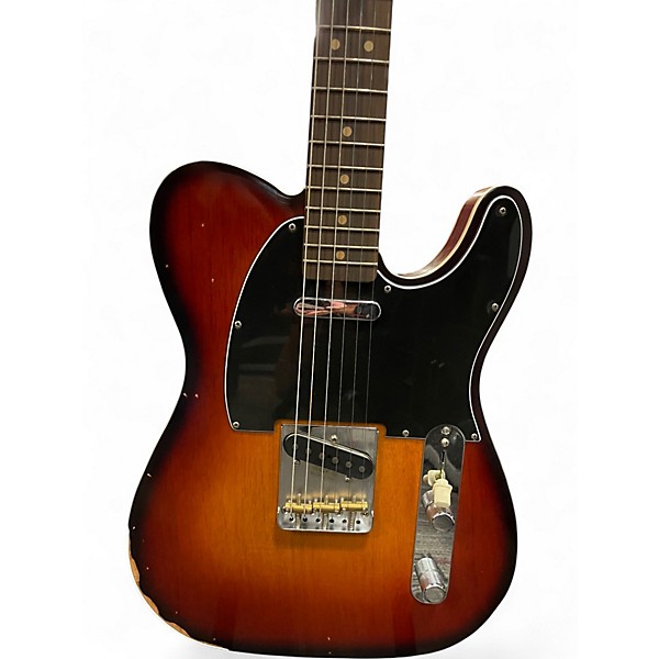 Used Fender JASON ISBELL CUSTOM TELECASTER 3 COLOR CHOCOLATE BURST Solid Body Electric Guitar