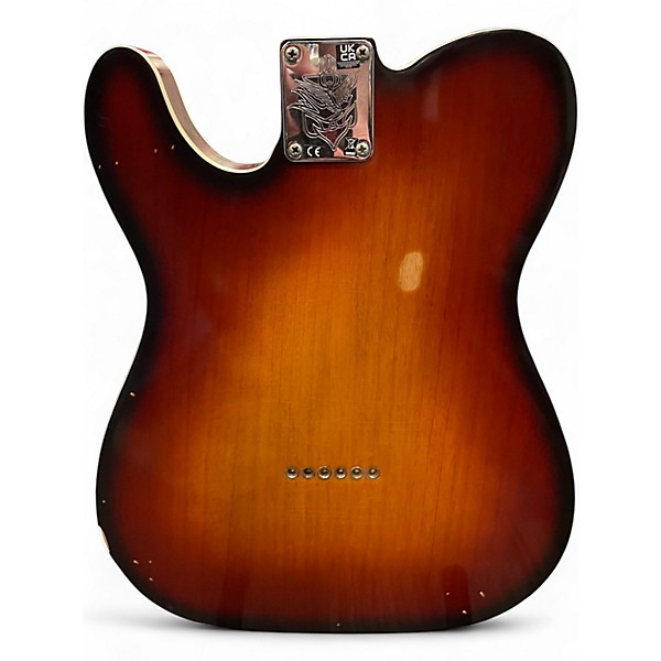 Used Fender JASON ISBELL CUSTOM TELECASTER 3 COLOR CHOCOLATE BURST Solid Body Electric Guitar