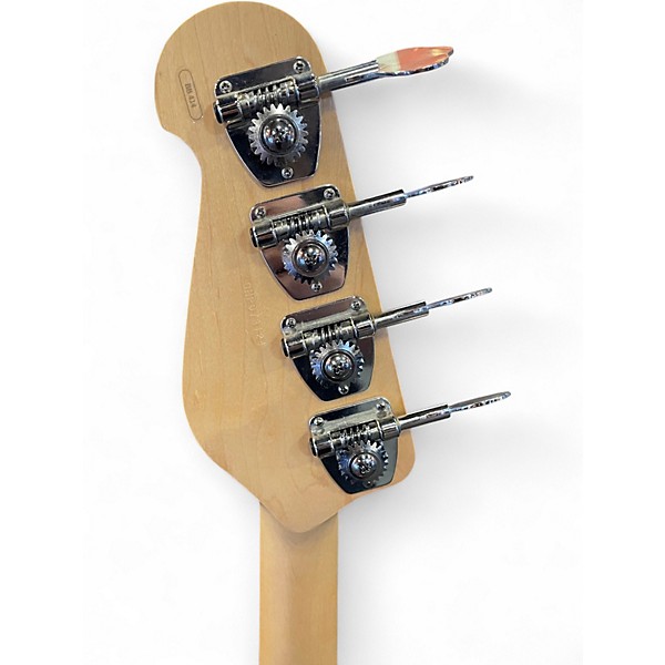 Used Yamaha BB414 Orange Metallic Electric Bass Guitar