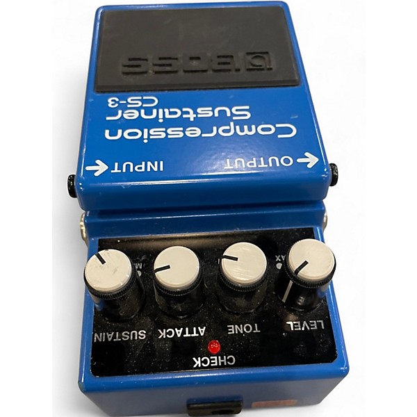 Used BOSS CS3 Compressor Sustainer Effect Pedal