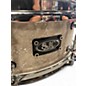 Used SJC Drums 13X5 Custom Snare Vintage White Pearl Drum