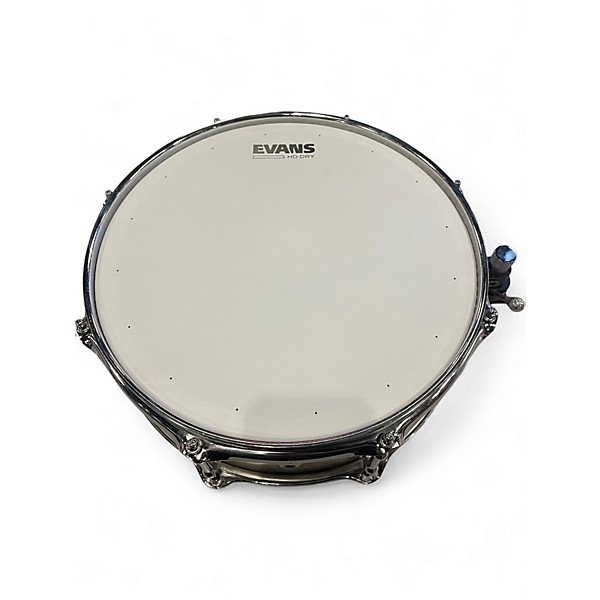 Used SJC Drums 13X5 Custom Snare Vintage White Pearl Drum