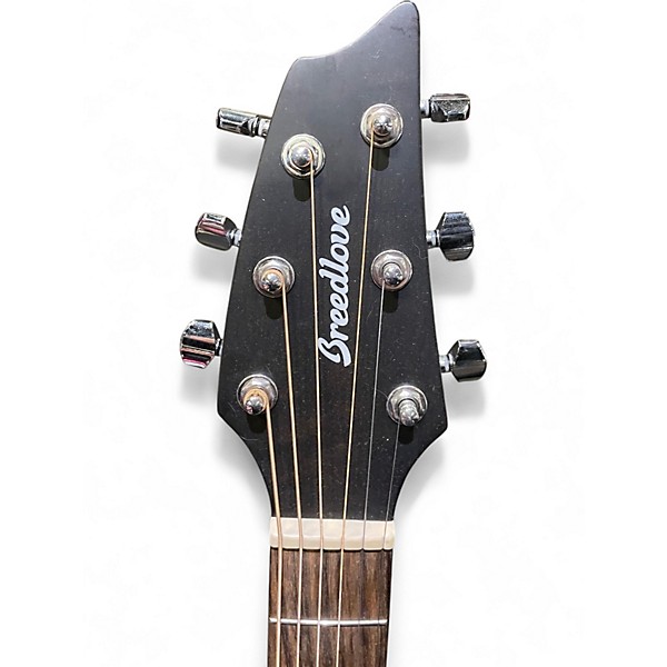 Used Breedlove Discovery Concert Cutaway Natural Acoustic Electric Guitar