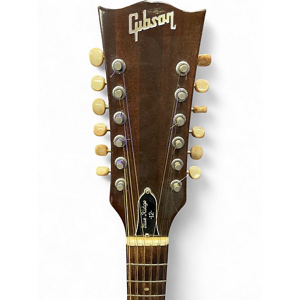 Vintage 1970 Gibson  Blue Ridge 12 1970 Natural 12 String Acoustic Guitar